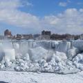 frozen Niagara falls