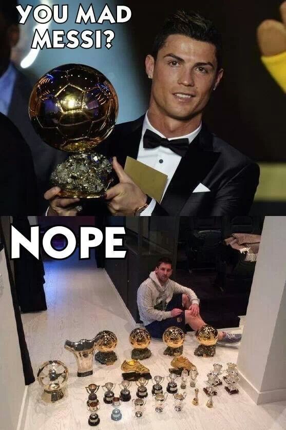 congratulations Ronaldo - meme