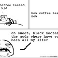 coffee as a kid