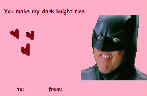Happy Valentine's with Bruc--I mean Batman - meme