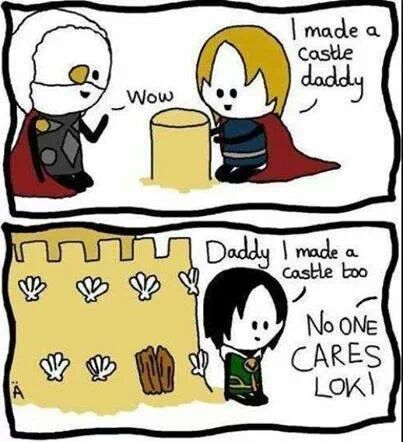 Loki's is much better though -.- - meme