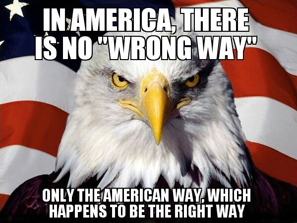 The American Way - meme