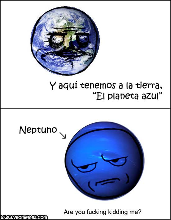 Planetas XD - meme