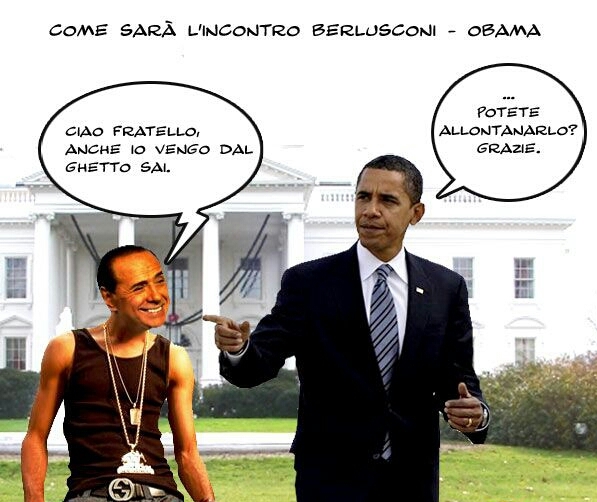 berlusconi-obama - meme