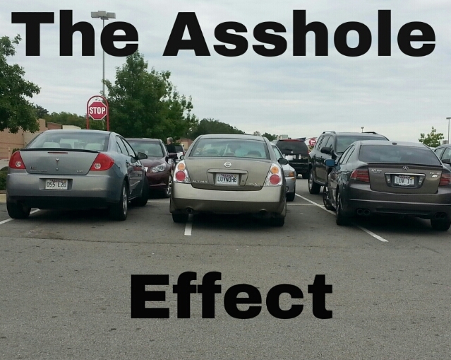 Asshole parking only - meme