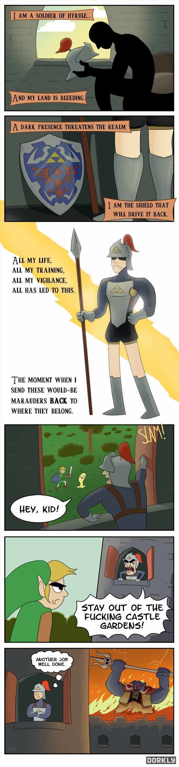 Link vs King arthur? - meme