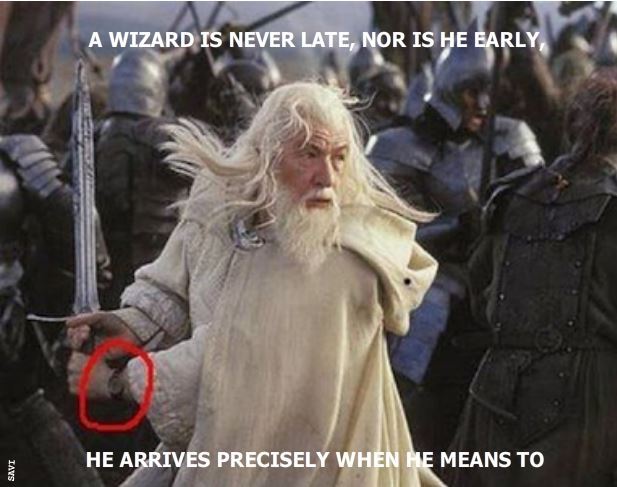 Oh Gandalf!!! - meme