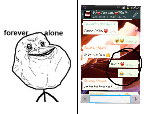 forever alone - meme