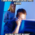 First blood