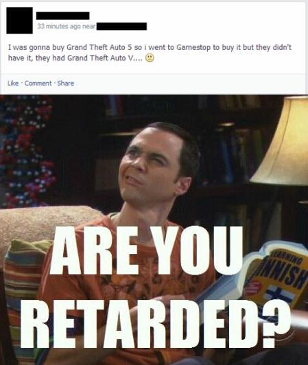 Are you retarded, smh.... - meme
