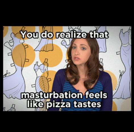 Masturbation=Pizza - meme