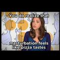 Masturbation=Pizza