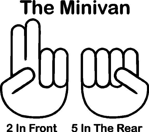 The minivan  - meme