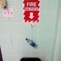 fire extinguisher level >>>>>>>>>>>>>>  so high...  :))))