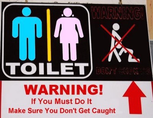 toilet rules - meme