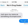 not a drug dealer