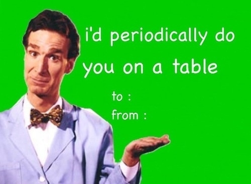 Happy Valentine's with Bill Nye - meme