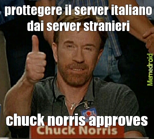 questo è il server ITALIA - meme
