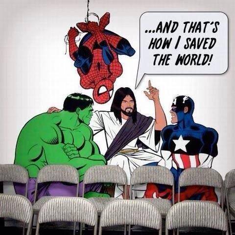 Jesus Saves! - meme