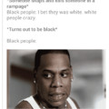 black people be like