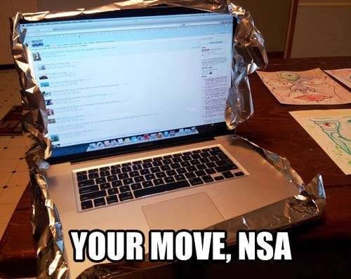 First used for Aliens and now NSA - meme