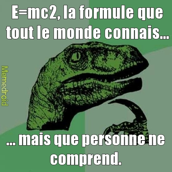 E=mc2 - meme