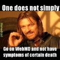 Oh WebMD...