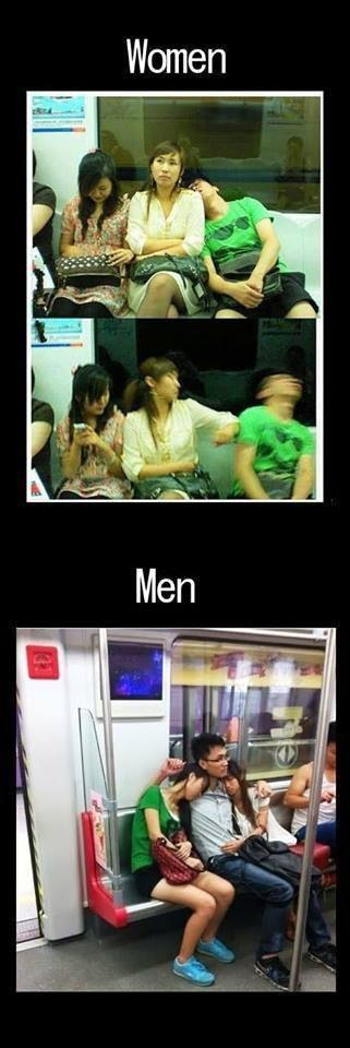 Woman & men  - meme