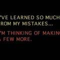mistakes mistakes