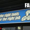 sure the right tools