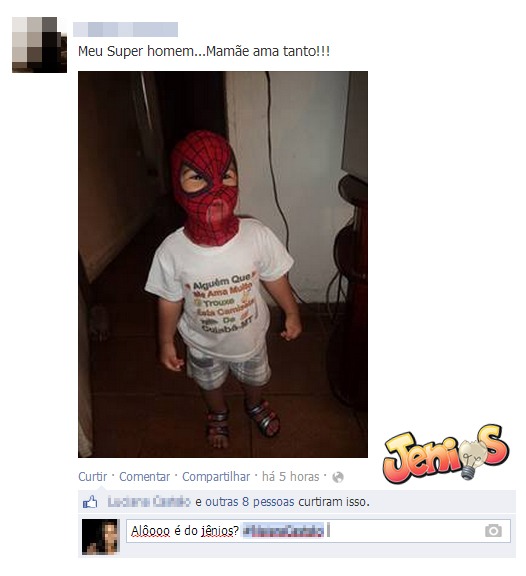 Super Spider Man, só pode. - meme