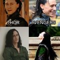 Loki's hair evolution