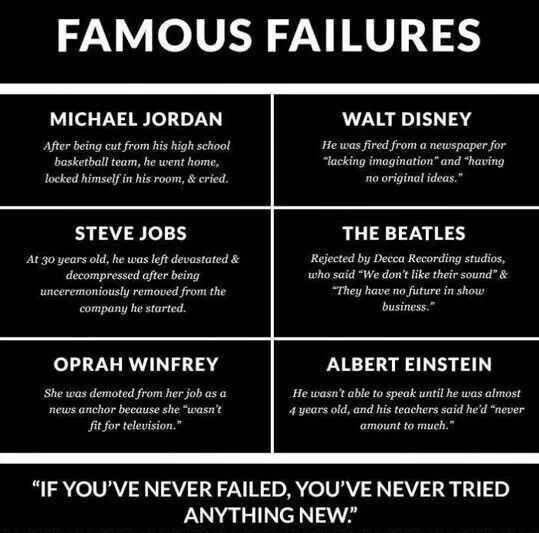 Famous Failures - meme