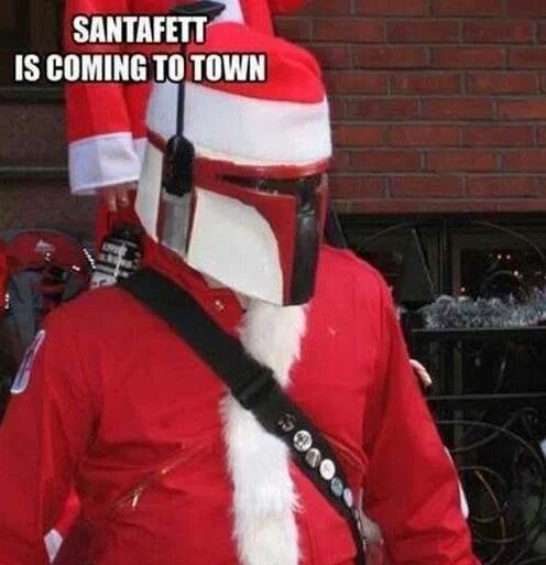 bounty santa. If you're naughty, you get shot. - meme