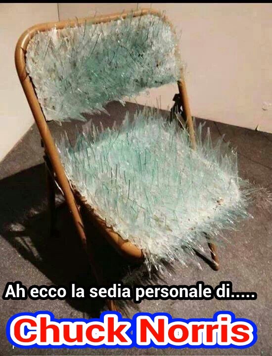 La sedia di... - meme