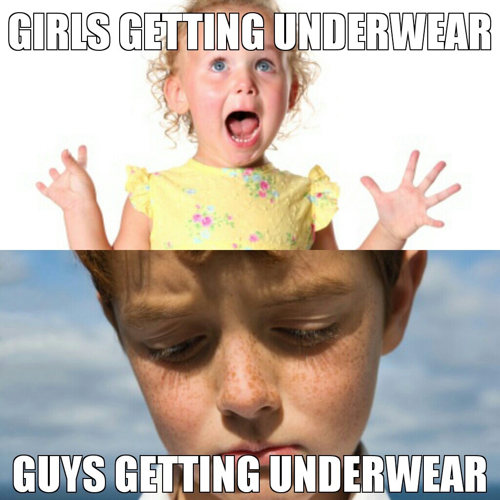 Christmas underwear - meme