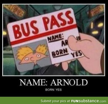 bus pass - meme