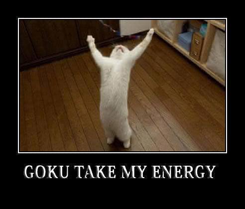 Goku prends mon énergie - meme