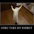 Goku prends mon énergie
