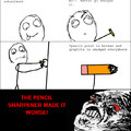 I hate pencil sharpeners