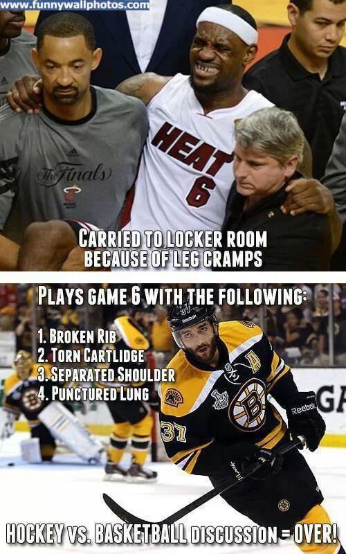 hockey players are the toughest athletes in the world (rugby players are an extremely close second tho maybe even tied) - meme