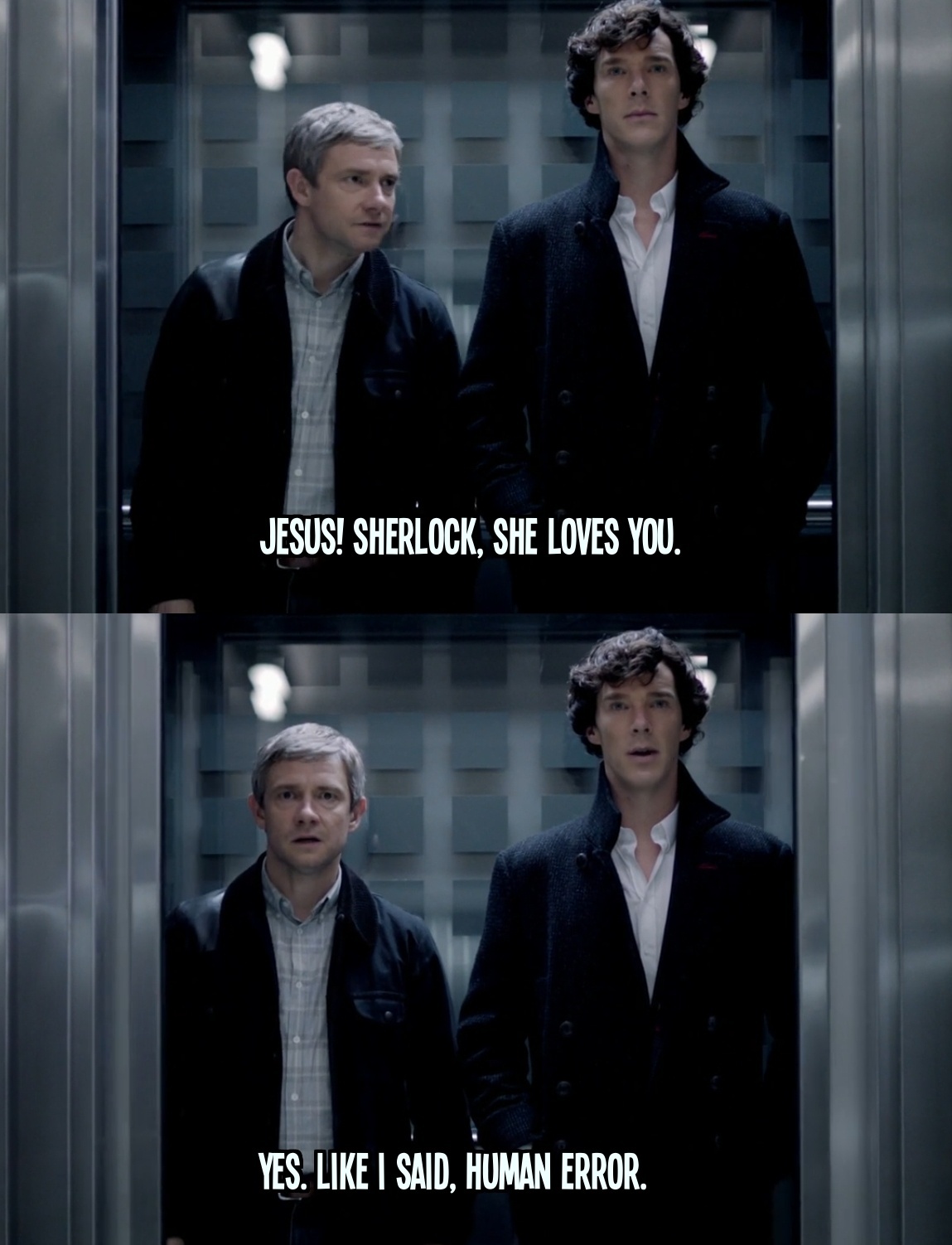 Sherlock doesn't give a fuck - meme