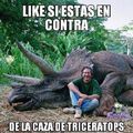 No a la caza de triceraptors