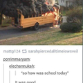 Magic school bus had an accident...