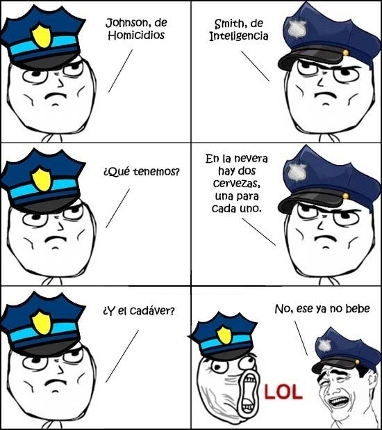 policia plis - meme