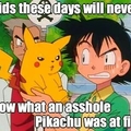 Pikachu uses thunderbolt on 5th comment .....free pie as well