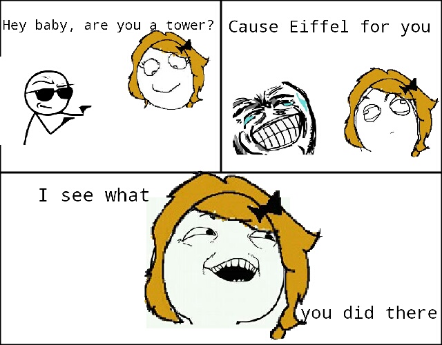 Eiffel for you - meme
