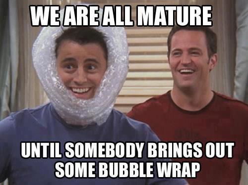Bubblewrap - meme