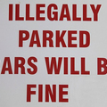 Its fine..unless you park legally!