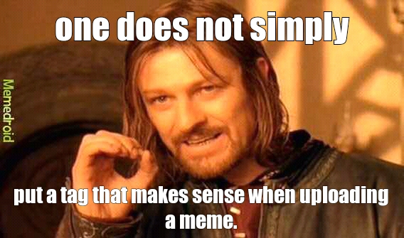 tags make no sense - meme